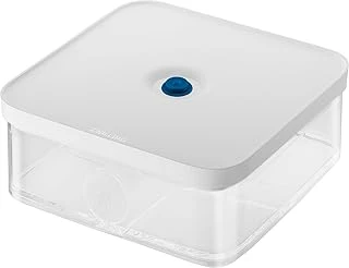 Zwilling Fresh & Save Cube Vakumlu Saklama Kabı, L, 21 Santimetre, Şeffaf Akdeniz Mavisi ürün görseli 1