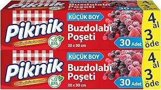 Piknik Buzdolabı Poşeti 4Al3Öde 30'Lu ürün görseli 1