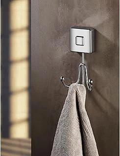 Paslanmaz Duvara Monte Bornoz Askısı Bornozluk 2'Li Banyo Boy Havlusu Bornoz Askılığı Yapışkanlı ürün görseli 1