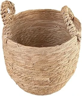 Porland Tony Naturel Kulplu Sepet 27 Cm ürün görseli 1