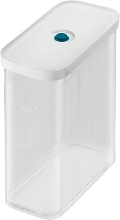 Zwilling Fresh & Save Cube Vakumlu Saklama Kabı 3M, 21 Santimetre, Şeffaf Akdeniz Mavisi ürün görseli 1