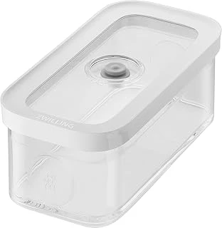 Zwilling Fresh & Save Cube Kutu, Boyut M, Modüler Istiflenebilir Saklama Kabı, Hava Geçirmez Vakumlanabilir Saklama, Bulaşık Makinesinde Yıkanabilir, Şeffaf ürün görseli 1