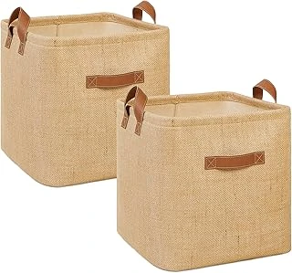 Textie 2'Li Jüt Sepet Set 30 X 30 X 30 Cm ürün görseli 1