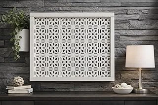 Eylux Dekoratif Duvara Asılabilir Sigorta Modem Saklama Kutusu, Ahşap, Beyaz, 25X35X10 Cm ürün görseli 1