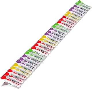 New-Max Lale Desenli Silikon Mandal, Beyaz, 30 Adet ürün görseli 1