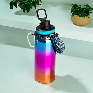 Cooker 1395-2 Paslanmaz Çelik Sızdırmaz Çift Katmanlı Taşıma Askılı Çay Kahve Termosu 700 Ml ürün görseli 1