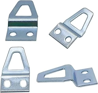 Mr.Bracket 10 Ad. Tablo Kancası Kıvrık Model - Metal Çerçeve Askısı Aparatı - Vidalı Fotoğraf Resim Asma Kancası ürün görseli 1