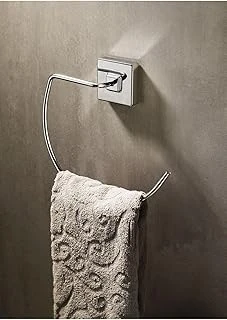 Sas Haus Krom Havlu Askılığı - Güçlü Yapışkanlı - Banyo Mutfak Için Şık Fonksiyonel Tasarım Krom ürün görseli 1