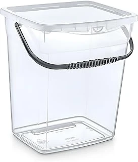 Life Q-Box 6 Litre Çok Amaçlı Şeffaf Saklama Kutusu – Kilitli Kapaklı, Saplı Deterjan Erzak Düzenleyici ürün görseli 1