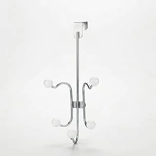 Orret 5 Kancalı Tekli Amerikan Kapı Arkası Krom Askılık – Kapıya Asılabilir Metal Askı, Kapı Üstü Askılık, Bornoz Havlu Çanta Askısı, Parlak Krom Organizer (Krom) ürün görseli 1