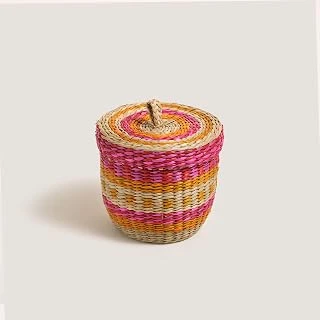 Tam Dao Fuşya - Sarı Deniz Çayırı Sepet 14X12 Cm ürün görseli 1