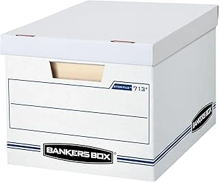 Bankers Box Stor/Dosya Saklama Kutusu Lift Off Kapak, Letter/Legal, 30,5 X 25,4 X 38,1 Cm 12-Pack ürün görseli 1