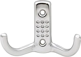 (100 Adet) Noktalı Askı Portmanto Vestiyer Duvar Dolap Elbise Askısı Mobilya Askılığı Metal Askı ürün görseli 1