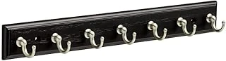 Franklin Pirinç Fbkeyt7-Bse-R 34,3 Cm Anahtar Ray Ile 7 Haken Siyah & Saten Nikel, Fbkeyt7-Bse-R ürün görseli 1
