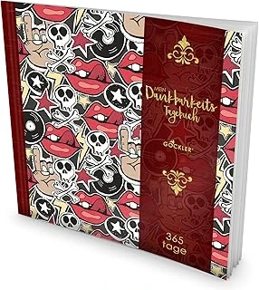 Gockler® Dankbarkeits-Tagebuch: 365 Tage Erfolgs Journal Für Mehr Achtsamkeit, Gelassenheit & Glück Im Leben +++ Neue Auflage Mit Glänzendem Softcover +++ Designart.: Jugendlich ürün görseli 1