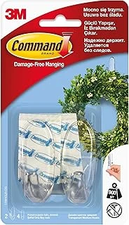 Command 17091 Şeffaf Askı, Orta Boy ürün görseli 1