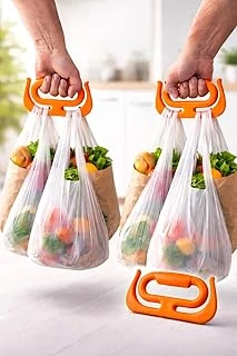 2 Adet Çok Amaçlı Market Pazar Poşet Taşıma Aparatı Poşet Tutucu Taşıma Kiti ürün görseli 1