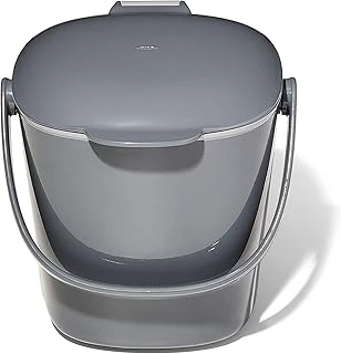 Oxo - Good Grips Kompost Kovası, Gri - Mutfak Için Koku Geçirmez Kutusu - 2,8 L ürün görseli 1