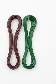 2’Li Çelik Çamaşır İpi, Pvc Kaplamalı Paslanmaz Dayanıklı Askı Teli, 10 Metre, Balkon, Bahçe, Banyo Dış Mekan Kullanımına Uygun (Asorti) ürün görseli 1
