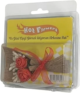Mini Çiçek Buketi – Suprizli Paket Arka Yüzü Şık Ambalaj, Dekoratif Yapay Mini Çiçek Demeti (Sarı) ürün görseli 1