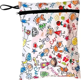 Yorni 30X37Cm Su Geçirmez Islak Mayo Kıyafet Taşıma Torbası Çok Amaçlı Çanta Organizer (Family) ürün görseli 1