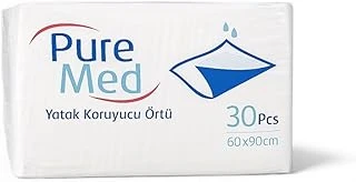 Yatak Koruyucu Örtü 60X90 Cm – 30’Lu | Tek Kullanımlık Sıvı Geçirmez Hasta Altı Örtüsü | Yüksek Emici Ped | Bebek, Yetişkin, Yaşlı Evcil Hayvan Bakımına Uygun ürün görseli 1