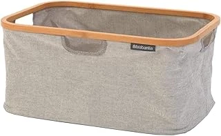 Brabantia Çamaşır Sepeti, Bambu, 40 L, Gri ürün görseli 1
