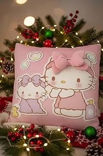 Miniso Hello Kitty 3D Baskı Kare Yastık, 2022044410100 ürün görseli 1