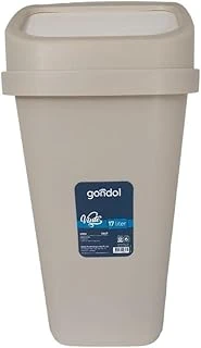 Gondol Vinto Kapaklı Kovası, Plastik 17 Lt Kombin Renkli ürün görseli 1