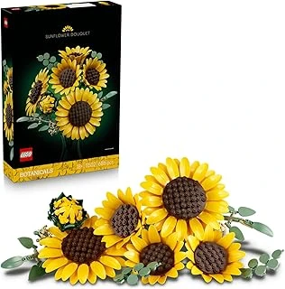 Botanicals Ayçiçeği Buketi 11502 - Yetişkinler Için Çeşitli Gelişim Aşamalarında 6 Ayçiçeği İçeren Dekoratif Çiçek Buketi Model Yapım Seti, Kadınlar Erkekler Için Hediye Fikri (686 Parça) ürün görseli 1