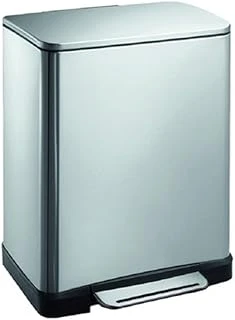 Primanova Paslanmaz Çelik Softclose Pedallı Banyo Mutfak Ofis Kovası Inox 12 Lt D-15321 ürün görseli 1