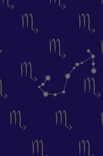 Independently Published Scorpion Constellation Zodiac Sign: Scorpion Constellation Zodiac Sign Gift For Him Or Gift For Her ürün görseli 1