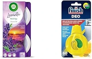 Air Wick Jel Stick Up Küçük Alanlara Özel Oda Kokusu Lavanta 30 Gün Etkili Deo Bulaşık Makinesi Kokusu - Limonlu ürün görseli 1