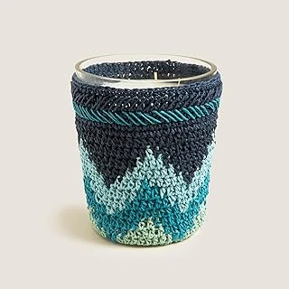 Chakra Boho Coastal Tığ İşi Kokulu Mum 14X17 Cm ürün görseli 1