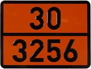 Metal 40X30 Cm Levha (1 Adet) 30-3256 Yanıcı 60° Parlama Yapan Sıvılar Tehlikeli Madde Uyarısı ürün görseli 1