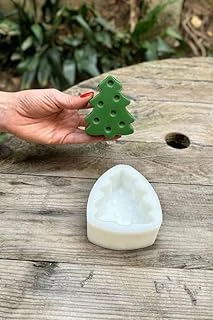 Rufus Çam 2D Büyük Tekli Mum Kalıbı (Silikon) ürün görseli 1