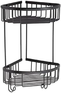 System Banyo Duş Raf Sistemi Siyah Renk 377X196X250 Mm ürün görseli 1