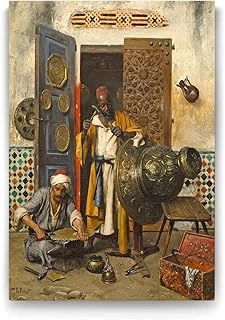 Bakır Metal İşleyenler Tablosu - 60X90Cm ürün görseli 1
