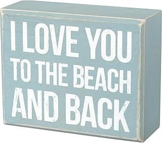 Primitives By Kathy I Love You To The Beach And Back Kutu İşareti (27360) ürün görseli 1