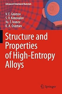 Structure And Properties Of High-Entropy Alloys: 107 ürün görseli 1