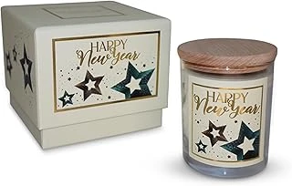 Charm Lab Candle – Yılbaşı Hediyesi, Ahşap Baharatlı Sandal Kokulu, Doğal Bio Balmum, 135 G Kokulu Mum, 40 Saat Yanma Süresi, Lüks Kutulu, Kadın Erkek Için Şık Yılbaşı Hediyesi ürün görseli 1