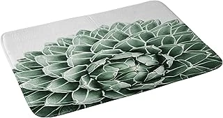 Society6 Gale Switzer Sukulent Splendour Banyo Paspası, 43 Cm X 60 Cm, Yeşil ürün görseli 1