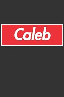 Caleb: Caleb Planner Calendar Notebook Journal, Personal Named Firstname Or Surname For Someone Called Caleb For Christmas Or Birthdays This Makes The Perfect Personolised Custom Name Gift For Caleb ürün görseli 1