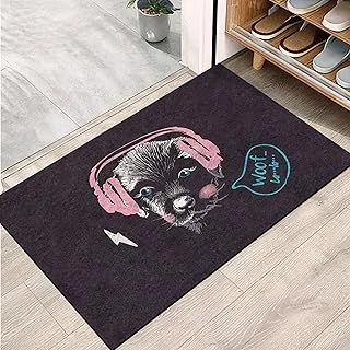 Monnhein Kapı Önü Paspası - Şık Kapı Paspası | Ev, Ofis Dış Mekân Kullanımı İçin (Woof Style) 45X65 ürün görseli 1