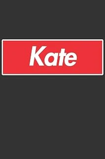 Kate: Kate Planner Calendar Notebook Journal, Personal Named Firstname Or Surname For Someone Called Kate For Christmas Or Birthdays This Makes The Perfect Personolised Custom Name Gift For Kate ürün görseli 1