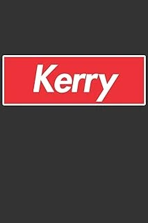 Kerry: Kerry Planner Calendar Notebook Journal, Personal Named Firstname Or Surname For Someone Called Kerry For Christmas Or Birthdays This Makes The Perfect Personolised Custom Name Gift For Kerry ürün görseli 1