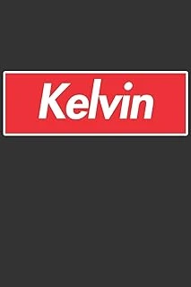 Kelvin: Kelvin Planner Calendar Notebook Journal, Personal Named Firstname Or Surname For Someone Called Kelvin For Christmas Or Birthdays This Makes ... Personolised Custom Name Gift For Kelvin ürün görseli 1