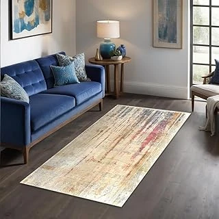 Motto Kadife Kaymaz Pamuk Tabanlı Yıkanabilir Antibakteriyel Salon Halısı 200X300 ürün görseli 1