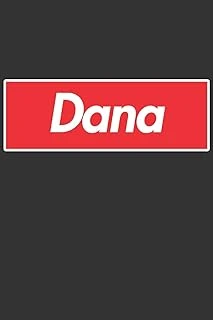 Dana: Dana Planner Calendar Notebook Journal, Personal Named Firstname Or Surname For Someone Called Dana For Christmas Or Birthdays This Makes The Perfect Personolised Custom Name Gift For Dana ürün görseli 1