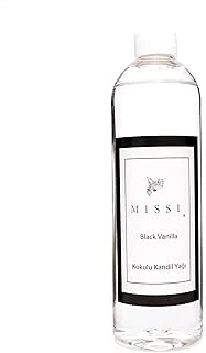 400 Ml Black Vanilya Kokulu Kandil Yağı ürün görseli 1
